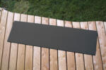 BasicNature ECO covor de dormit negru 180 x 50 x 1 cm normal