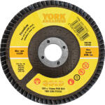 York - 100X16MM CIRKÓNIUM LAMELLÁS CSISZOLÓTÁRCSA ÜVEGSZÁLAS TÁNYÉRON P60 (YRK2207310J)