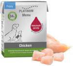 PLATINUM MENU Puppy Chicken-nedves kutyatáp kölyök kutyának csirkehúsból 12x375g - pegazusallatpatika