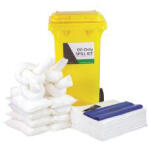 Solent Spill Control - KIÖMLÉSKEZELŐ KÉSZLET CSAK OLAJOS ANYAGOKHOZ, 120 L-ES KEREKES TÁROLÓBAN (SOL7427211J)