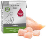 PLATINUM MENU Chicken-nedves kutyatáp felnőtt kutyának csirkehúsból 185g