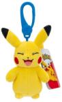 Jazwares Pokémon kulcstartós plüssfigura - Pikachu 8 cm (nevető) (PKW3654)