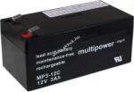 Multipower Ólom akku 12V 3Ah Multipower típus MP3-12C ciklusálló, ciklikus