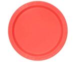 Unique Party Tányérok - piros 8 db