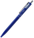 BLUERING Golyóstoll 0, 8mm, nyomógombos műanyag kék test, Bluering® Z3, írásszín kék (BR897626STAR) - veryjet