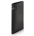 KARTON P+P Gyűrűskönyv A4, 4 gyűrűs 2cm gerinc PP, Karton P+P Opaline fekete (2-101) - officefirst