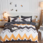 idealisotthon 7 részes kétoldalas ágyneműhuzat - narancs-fehér (IO-SY-BL-JJ-03-01)