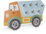 Fánkfalas teherautó, 61x37, 5 cm, mix (SND3)
