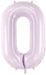 Foil Balloon Number ''0'', 72cm, purple (FB230G-0-014)
