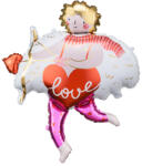  Cupido fóliás lufi, 82x99 cm, mix (FB181)