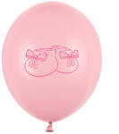  Léggömbök 30cm, Bootee, pasztell babarózsaszín (1 db / 50 db) (SB14P-225-081J)