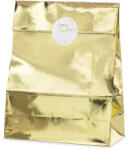  Ajándékzacskók, arany, 25x38x11cm (1 db / 3 db) (TNP14)