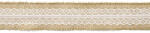  Juta szalag csipkével, 5x500cm (TJ4-5)