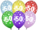  30 cm-es lufi, 50. születésnap, fém keverék (1 db / 50 db) (SB14M-050-000)