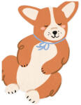  Corgi szalvéták, 11x15 cm, mix (1 db / 12 db) (SPK40)