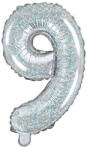  Fólia léggömb ''9'', 35cm, holografikus (FB10H-9-018)