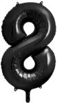  8'' számú fólia lufi, 86 cm, fekete (FB1M-8-010)