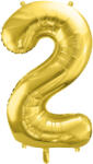  2'' számú fólia lufi, 72 cm, világos arany (FB230S-2-019J)