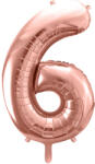  6'' számú fólia lufi, 86 cm, rózsaszín arany (FB1M-6-019R)