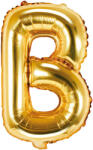  Légballon Betű ''B'', 35 cm, arany (FB2M-B-019)