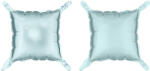 Foil balloon curtain double-sided Square, misty blue, 35 x 35 cm (1 pkt / 4 pc. ) (FB242-3-093)