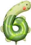  6-os számú fólia lufi - Teknős, 75x96 cm, mix (FB163-6)