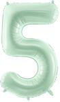  Foil Balloon Number ''5'', 72cm, green (FB230G-5-012)