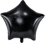  Fóliás Balloon Star, 48cm, fekete (FB3M-010)