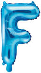  Fólia Lufi betű ''F'', 35cm, kék (FB2M-F-001)