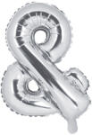  Foil Balloon &, 35cm, silver (FB11M-018)