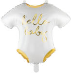  Fólia lufi Baby romper - Hello Baby, 51x45cm, fehér (FB64-008-019ME)