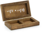  Fa jegygyűrű doboz, 10x5, 5cm (PKWD2)