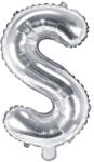  Foil Balloon Letter ''S'', 35cm, silver (FB2M-S-018)