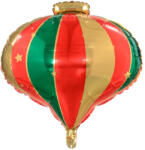  Fólia lufi karácsonyi csecsebecse, 51x49cm, mix (FB116)