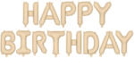  Foil Balloon Happy Birthday, 340x35cm, beige (FB6T-013)