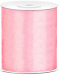  Szaténszalag, világos rózsaszín, 100mm/25m (1 db / 25 lm) (TS100-081J)