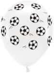  Pasztell Eco lufi 33 cm, Futball (1 db / 6 db. ) (ECO33P-203-008-6)