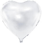  Foil Balloon Heart, 61cm, white (FB23M-008)