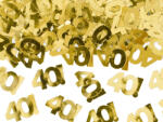  Fém konfetti, 40-es szám, 15g (KONS35-40-019ME)
