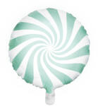  Fóliás Balloon Candy, 35 cm, menta (FB20P-103)