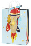  Gift bag Airplane, 10x35.5x24 cm, mix (TNP29)