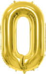  0'' számú fólia lufi, 72cm, világos arany (FB230S-0-019J)