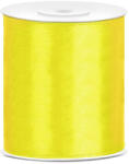  Satin Ribbon, yellow, 100mm/25m (TS100-084)