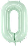  Foil Balloon Number ''0'', 72cm, green (FB230G-0-012)