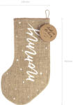  Dekoratív harisnya Mommy, fehér, 23x39, 5 cm (SJ1-008)