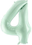  Foil Balloon Number ''4'', 72cm, green (FB230G-4-012)