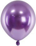  Fényes léggömbök 12 cm, lila (1 pkt / 50 db. ) (CHB1-5-014-50)