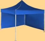 Expodom Gyorsan összecsukható sátor 3x3 m - alumínium, Kék, 2 oldalfal