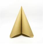 Okay Vel-One 4 rétegű papírszalvéta 40x40 cm 60 lap/csomag - arany