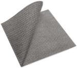 Pack Service Textilhatású szalvéta 44x44 cm 50 lap/csomag - Tea grafitszürke